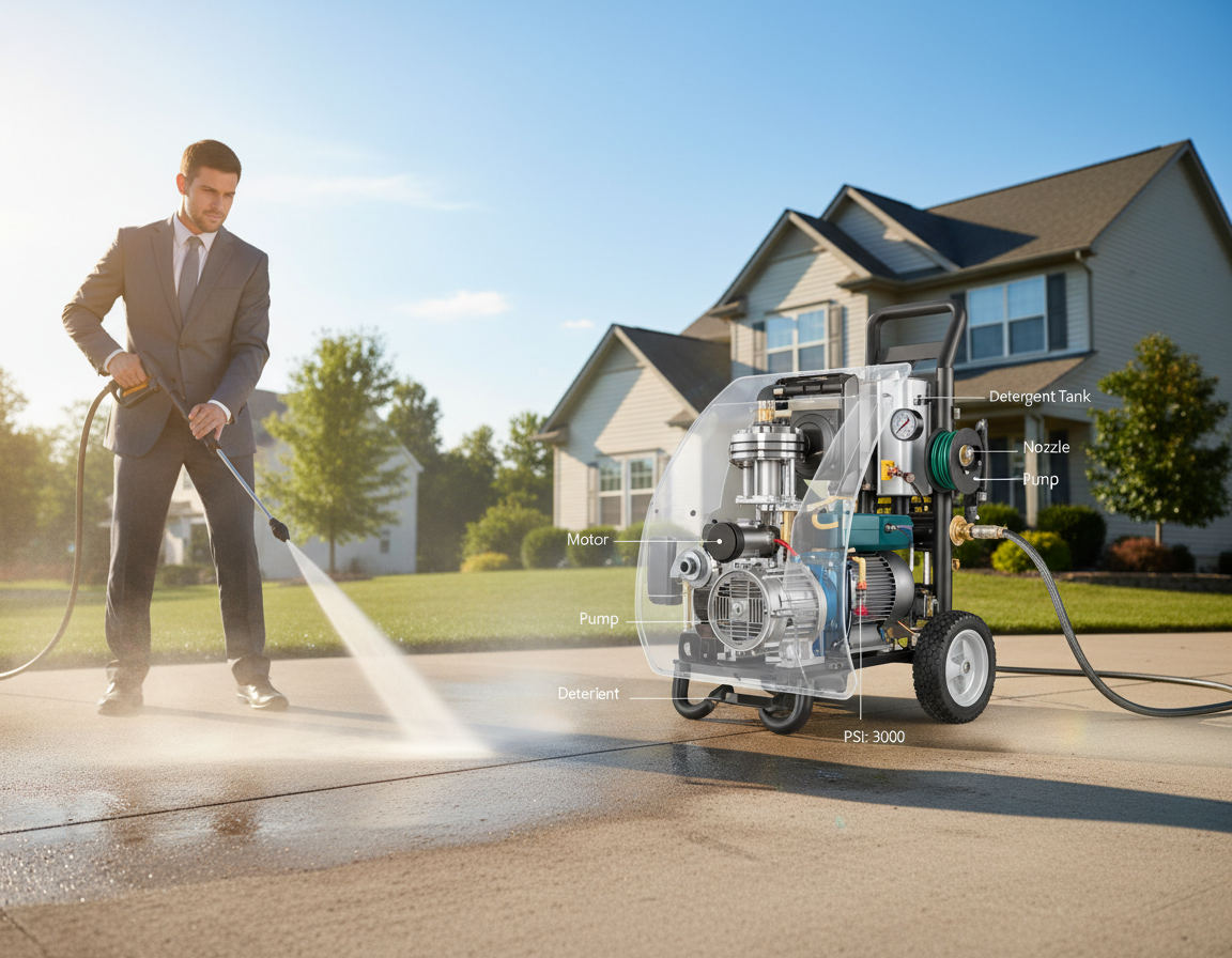 Pressure Washing Near Me In Lewis Center OH: Avoiding Damage To Paint And Siding