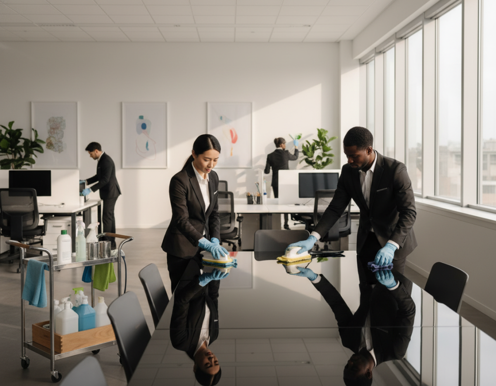 Create A Healthier Workplace With Professional Cleaners