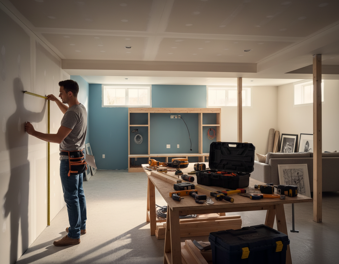 Redmond Basement Finishing Experts on Ceiling Design