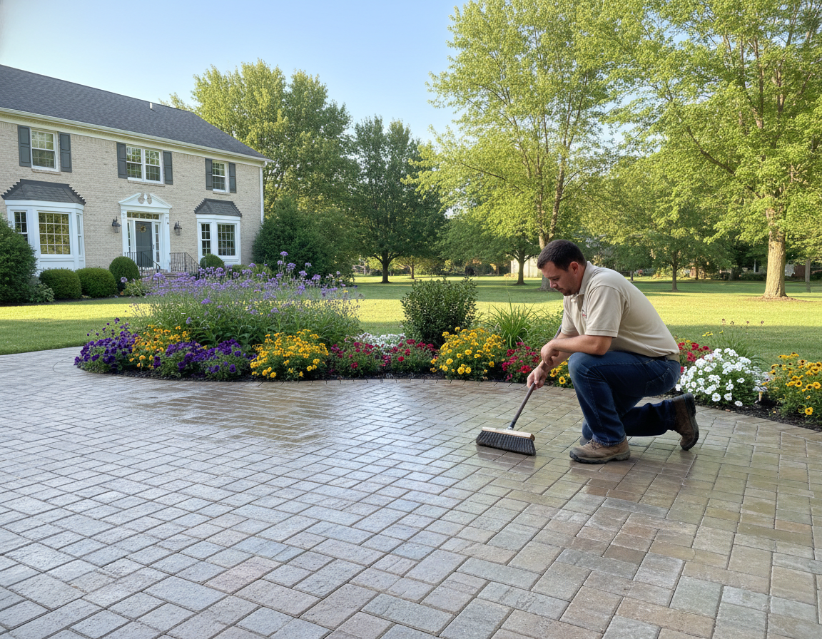 Driveway And Walkway Sealing In Lewis Center For Added Durability