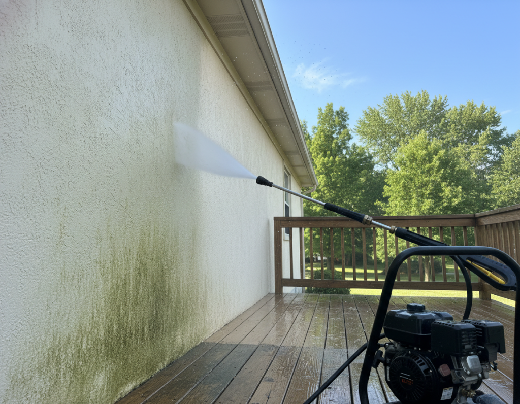 House Washing In Hilliard for Corner Boards