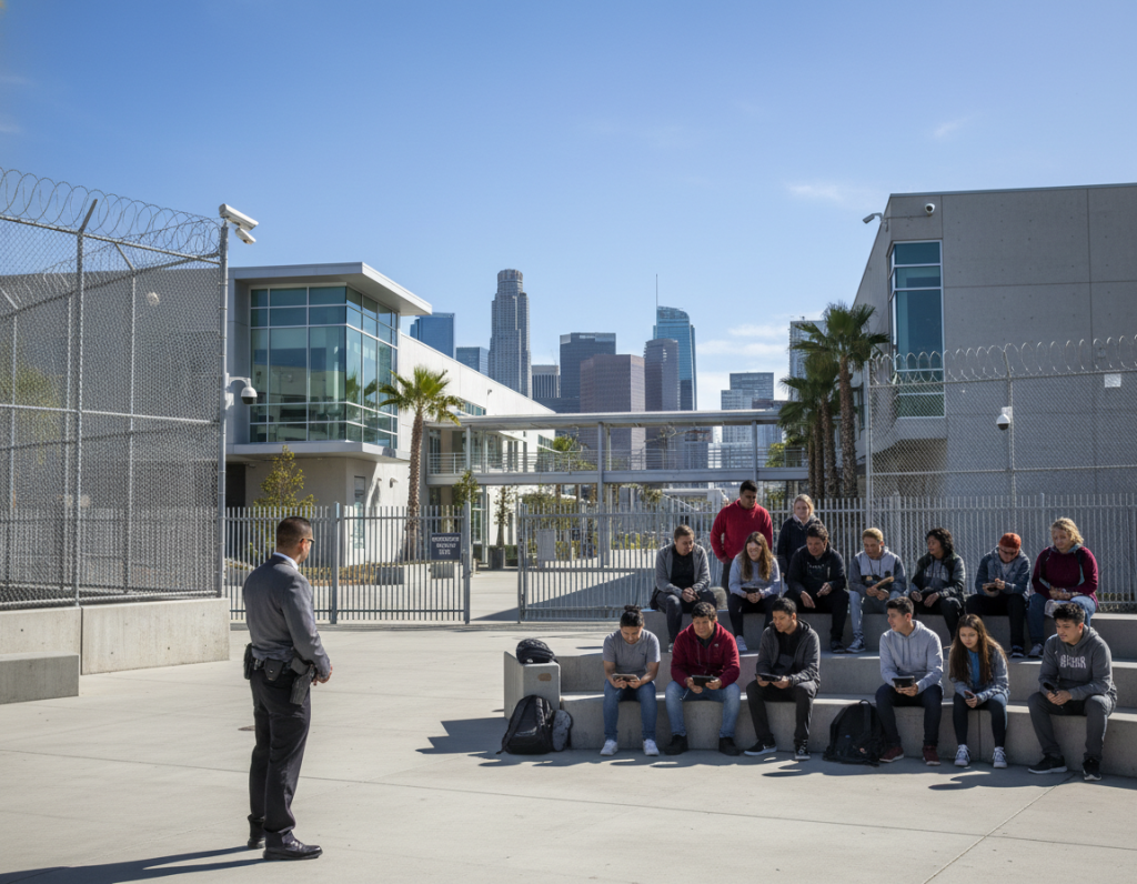 After-School Hours and School Security in Los Angeles District