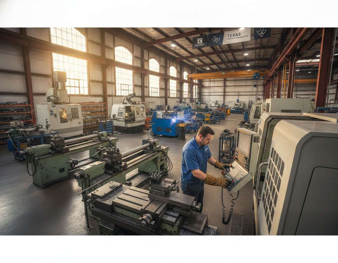 CNC Machine Shop Houston – Short-Run & Bridge Production with Competitive Pricing