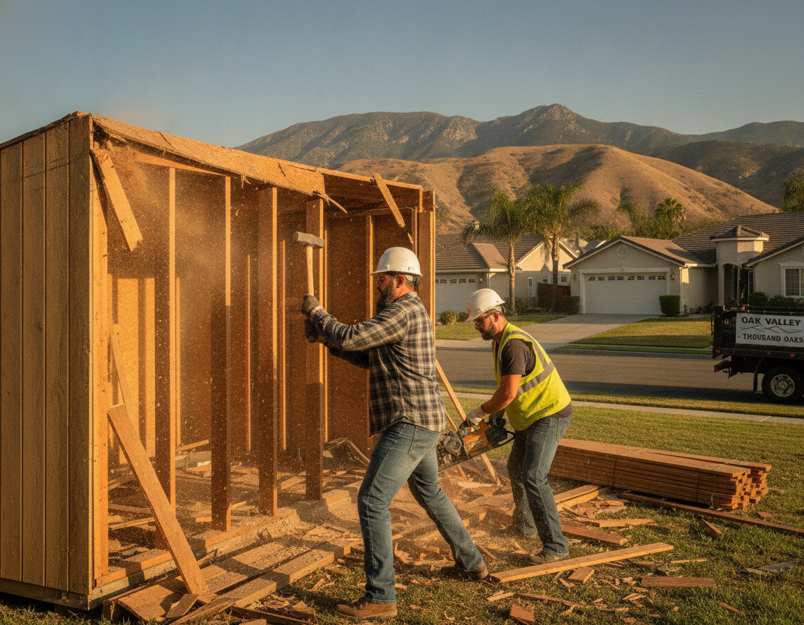 Shed Demolition Experts Serving Thousand Oaks: A Step-by-Step Guide